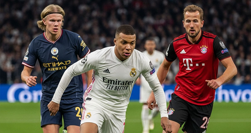 Золотой мяч-2026: Мбаппе ведёт, Холанд и Кейн следуют вслед