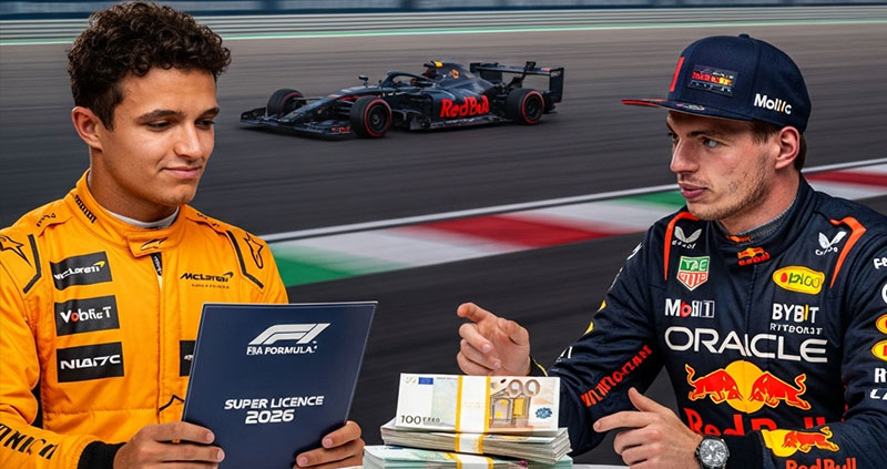 Ферстаппен и Норрис заплатят по миллиону за суперлицензию‑2026