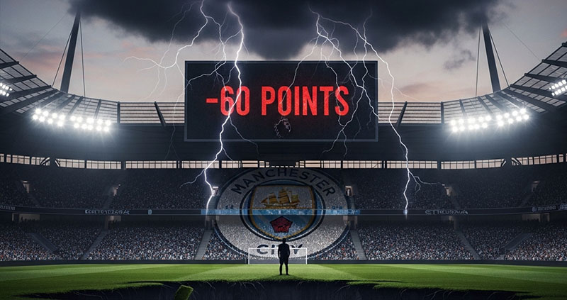 Журналист заявил: Манчестер Сити рискует минус 60 очков за нарушения — это отправит клуб на дно
