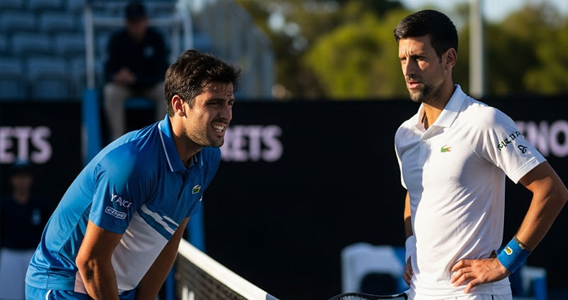 Джокович выходит в полуфинал Australian Open после травмы Музетти, который вёл 2:0 и снялся