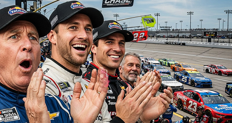 Наскар вернул формат Чейз: реакция легенд и чемпионов.