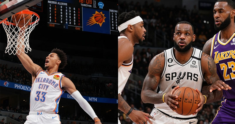 Оклахома‑Сити разгромила Финикс, Сан‑Антонио выбил Лейкерс и вышел в полуфинал Кубка НБА