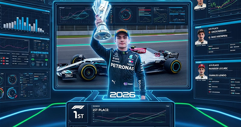 Суперкомпьютер назвал Джорджа Расселла чемпионом Формулы‑1 в 2026 году