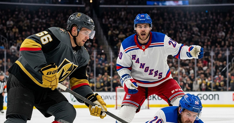 Рейнджерс возмущены судейством: спорный момент в овертайме и победа Вегаса