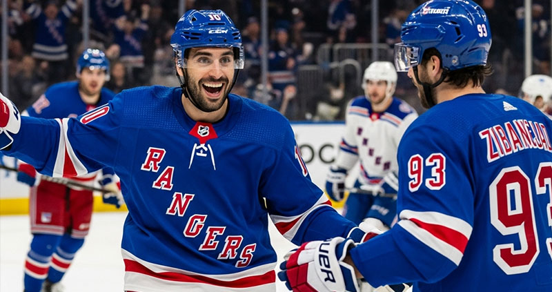 Панарин и Зибанежад перевернули матч для Рейнджерс, но травма Миллера портит праздник