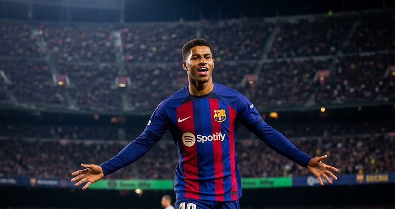 Барселона хочет оставить Рашфорда после аренды за 30 млн евро