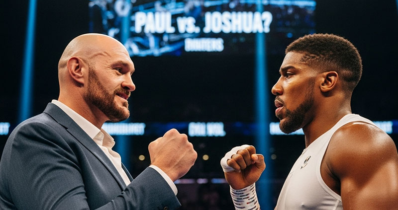 Тайсон Фьюри поспорил на миллион фунтов в пользу Джейка Пола против Энтони Джошуа. Ответ Джошуа — ставлю на себя