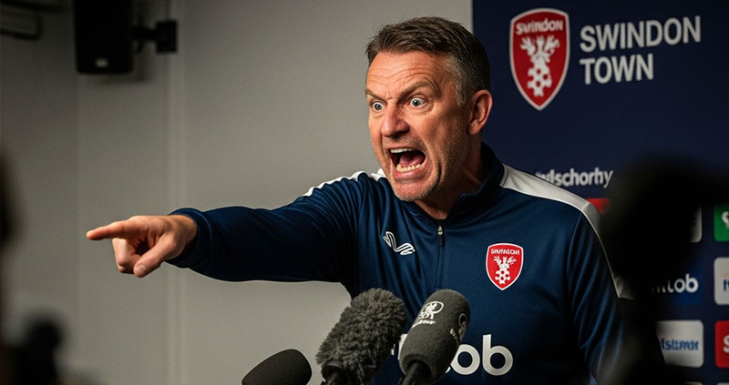 Тренер Суиндона назвал ФА и Футбольную лигу трусами из-за внезапного бана капитана