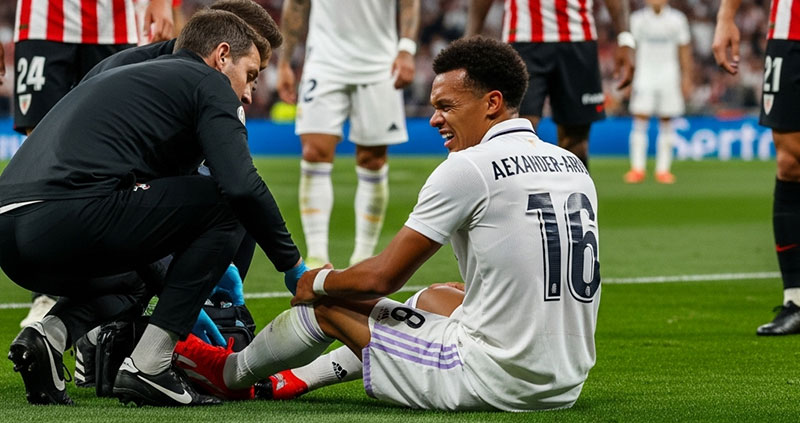 У Реала большая потеря: Александер-Арнольд выбыл примерно на два месяца — повреждён квадрицепс