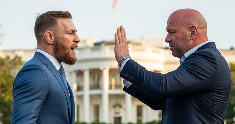 Коннор Макгрегор в гневе удаляет пост после отказа в бое у Белого дома