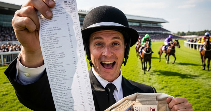 1 фунт — и джекпот: любитель скачек выиграл более 50 тысяч на 11-событийном экспрессе