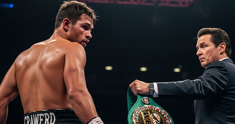 Кроуфорд лишился титула WBC, жёстко ответив Сулейману: Забирайте трофей