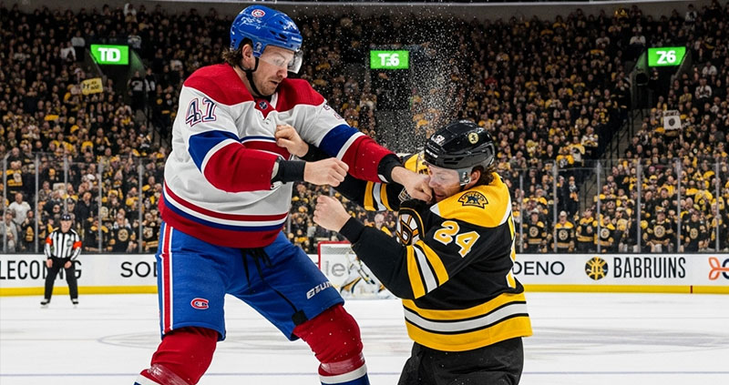 Жанно взорвал арену, Задоров бился, но Бостон проиграл Монреалю — 2:6