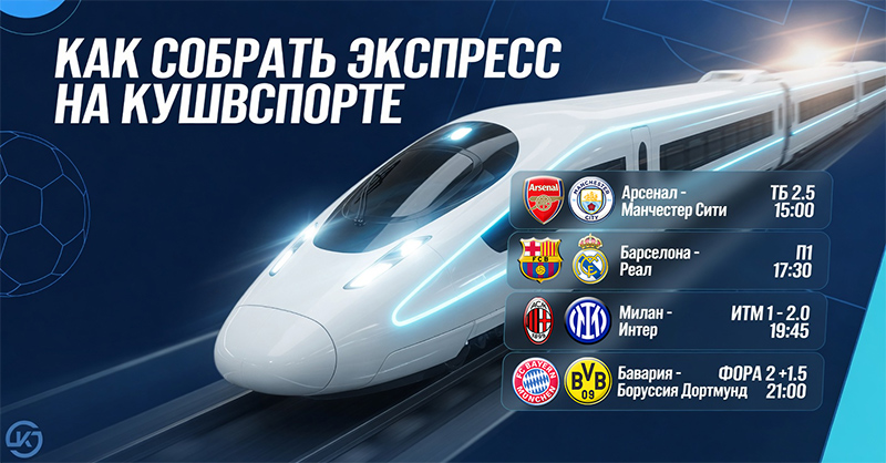 Как собрать экспресс футбол