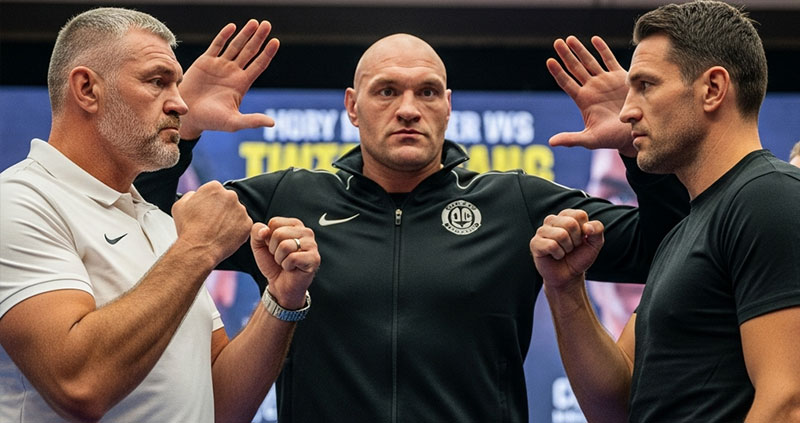 Какой бой в 60 лет? Тайсон Фьюри отверг идею поединка отца с Карлом Фрочем