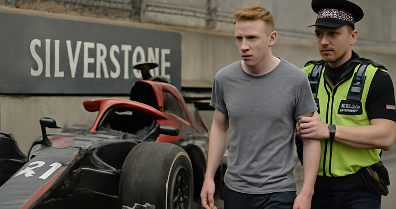 Стример AngryGinge сломал болид