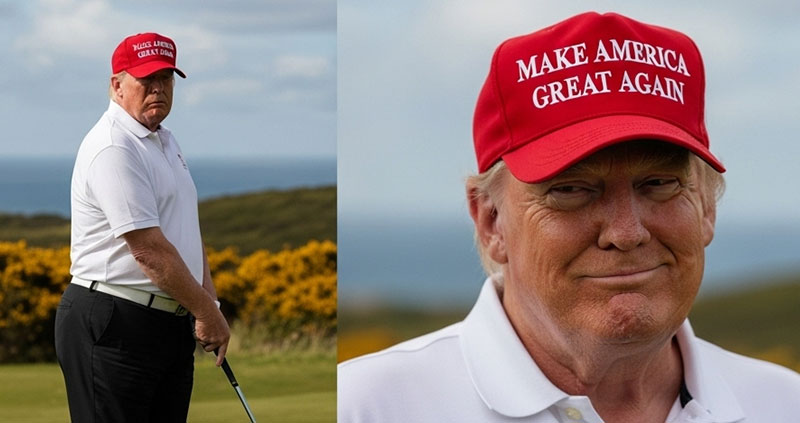 Трамп жульничает 
