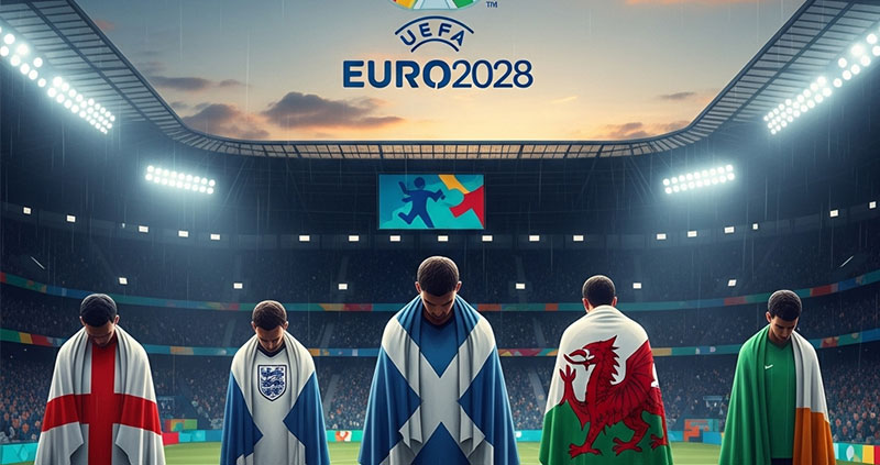 Евро-2028: Англия и «соседи» под угрозой остаться без турнира.
