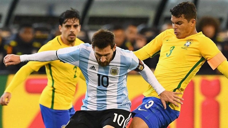 Бразилия и Аргентина футбол