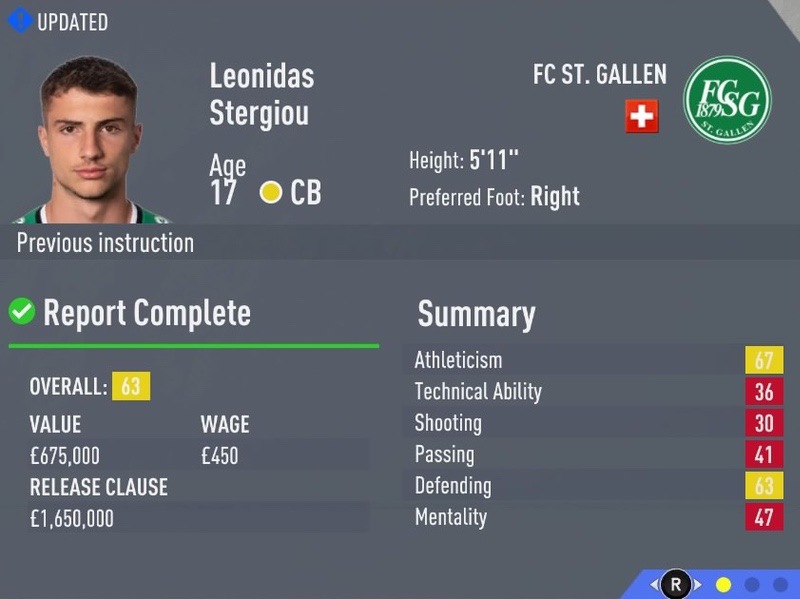 Leonidas Stergiou FIFA20