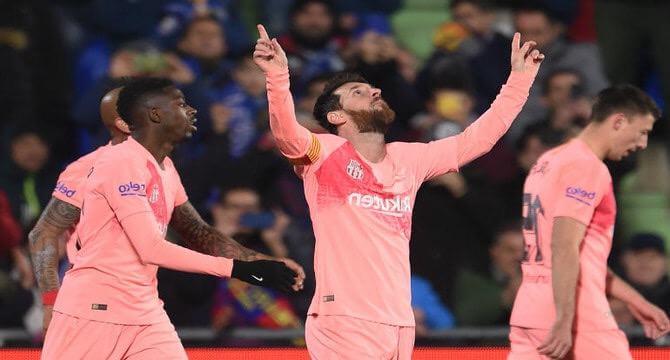 Lioneli Messi v rozovom