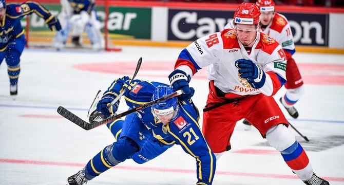Sweden Russia WC 2019 game